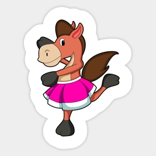 Horse Ballet Dance Sticker